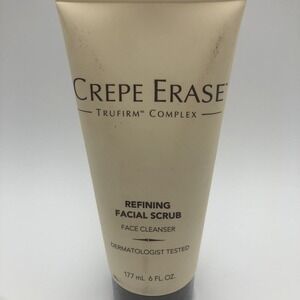 Crepe Ease Body Firm Advanced Refining Facial Scrub full 6 oz. New and‎ Sealed